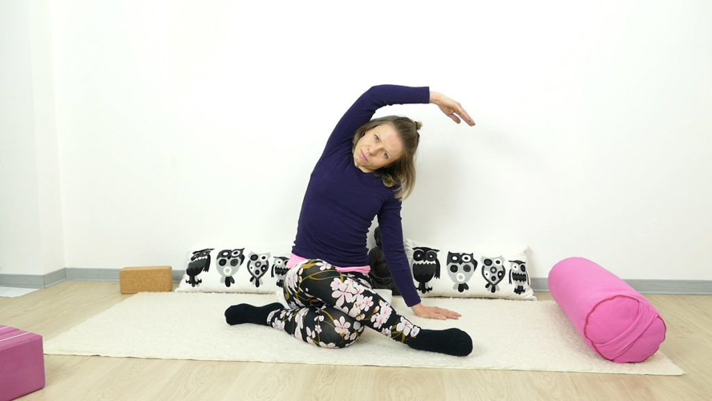 Detox Yin Yoga: Shoelace mit Seitbeuge