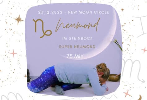Yin Yoga & Yoga Nidra: Super Neumond im Steinbock