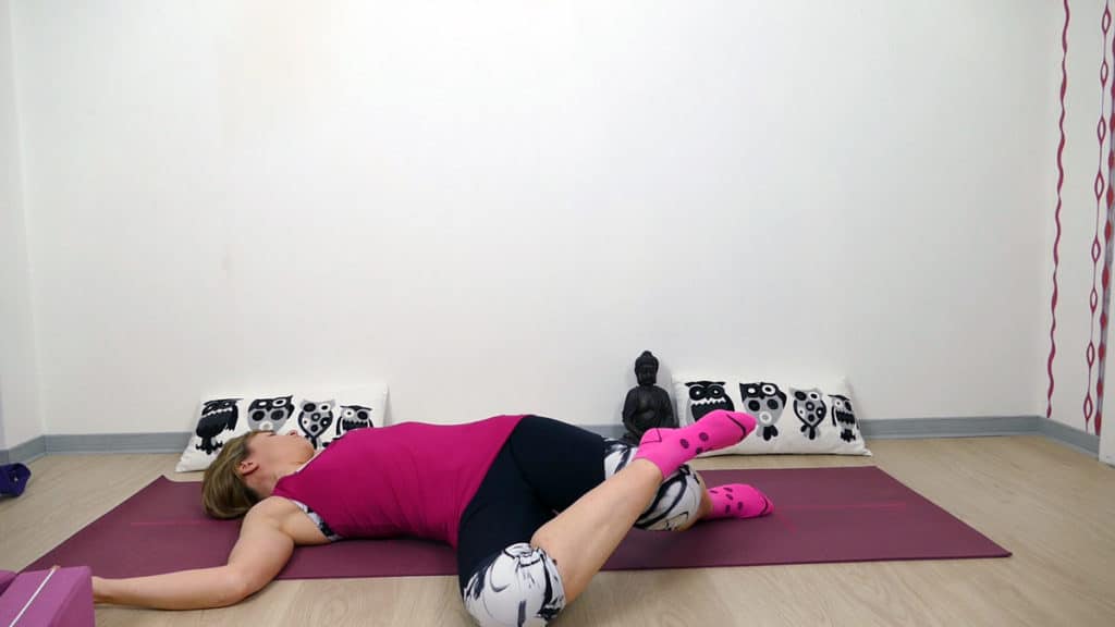 Yin Yoga Läufer Hüftöffnung Flankendehnung