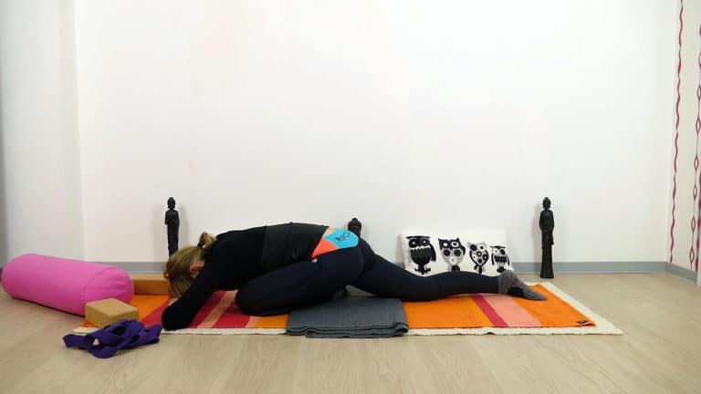 Sleeping Swan Yin Yoga Swadhisthana Chakra