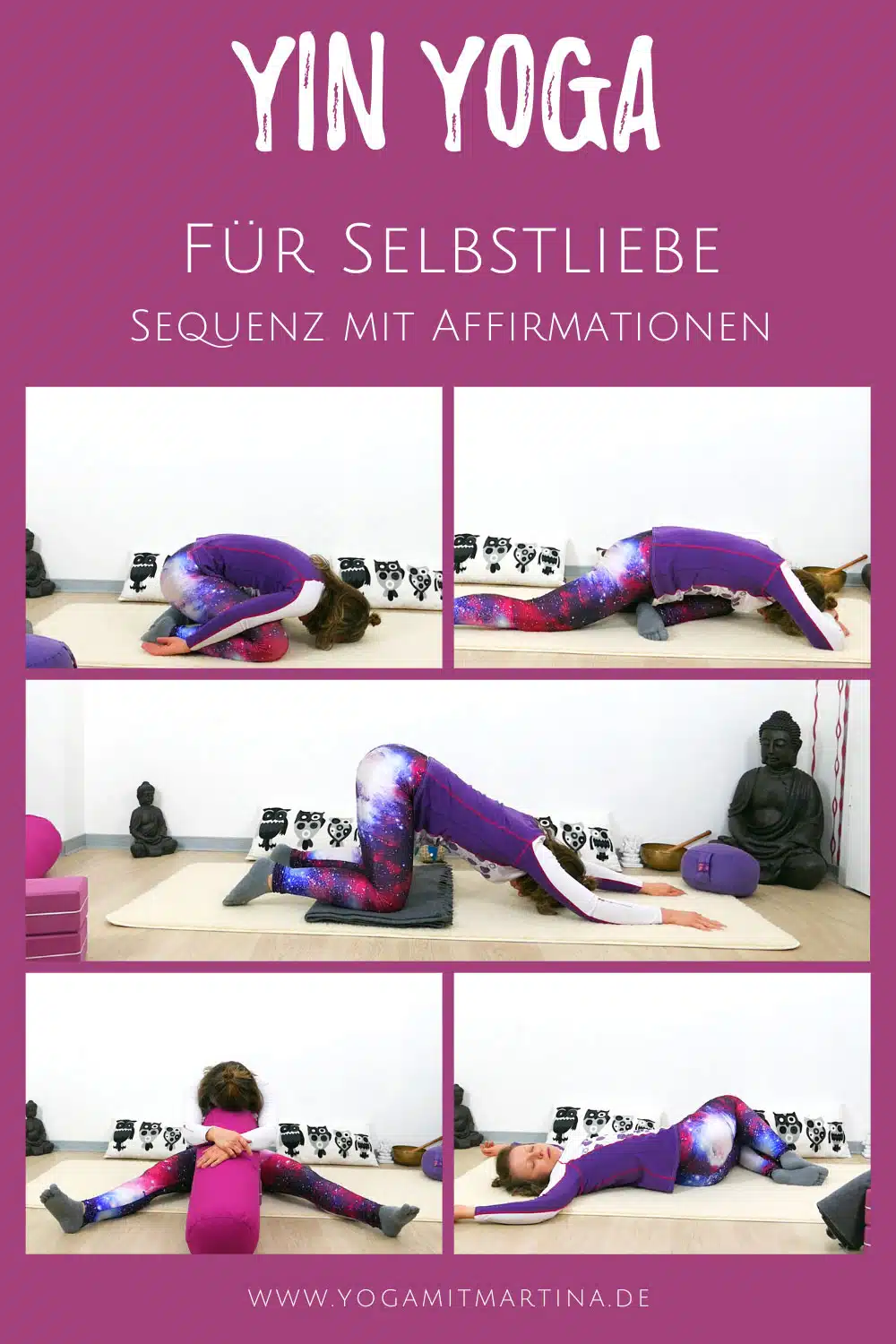 Yin Yoga für mehr Selbstliebe - Yin Yoga Sequenz und Video